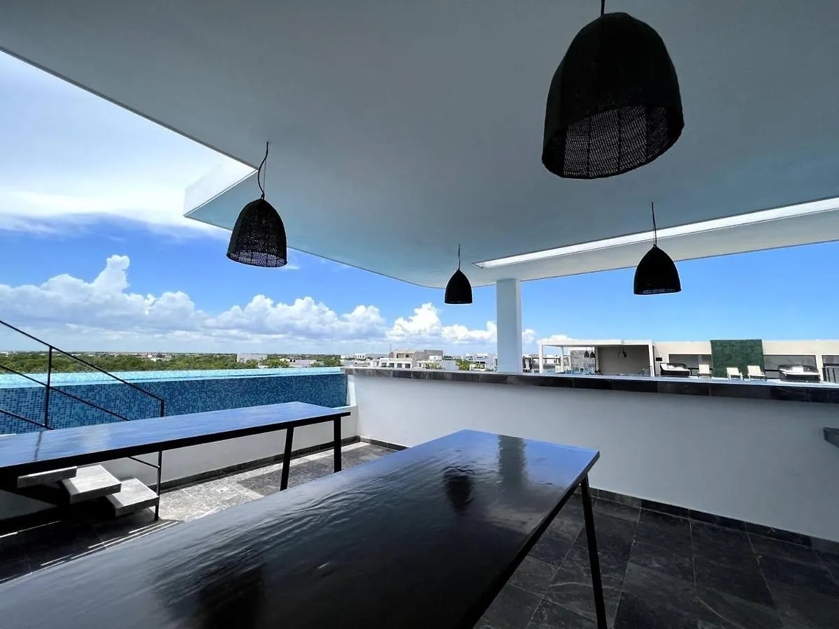 Moderno Y Espacioso Departamento En Aldea Zama Tulum Apartment