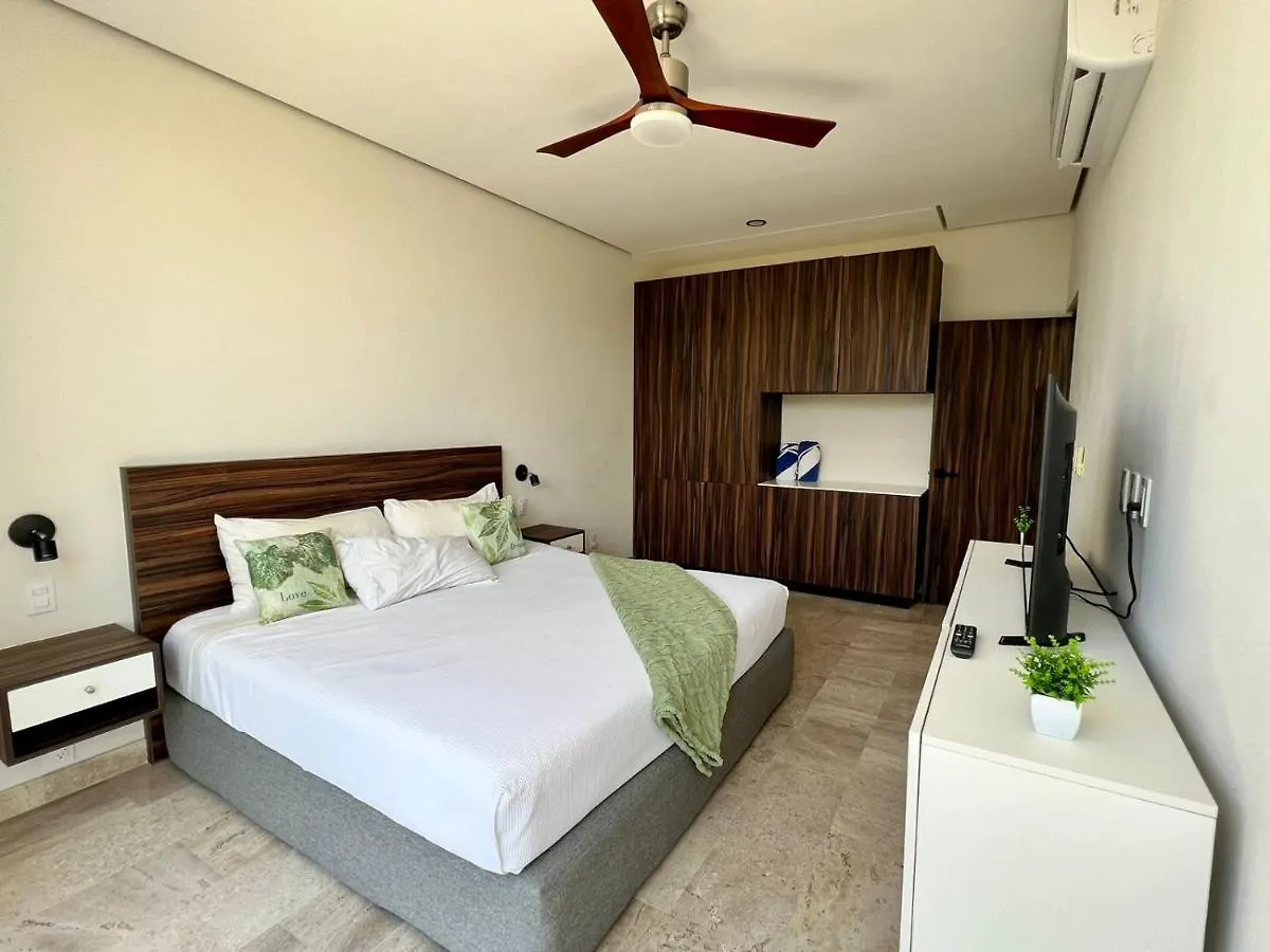Moderno Y Espacioso Departamento En Aldea Zama Tulum Apartment