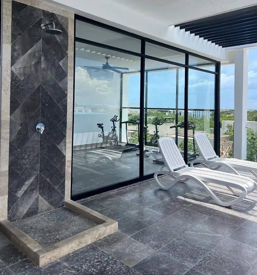 Moderno Y Espacioso Departamento En Aldea Zama Tulum Apartment