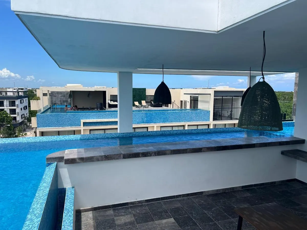 Lägenhet Moderno Y Espacioso Departamento En Aldea Zama Tulum Mexiko