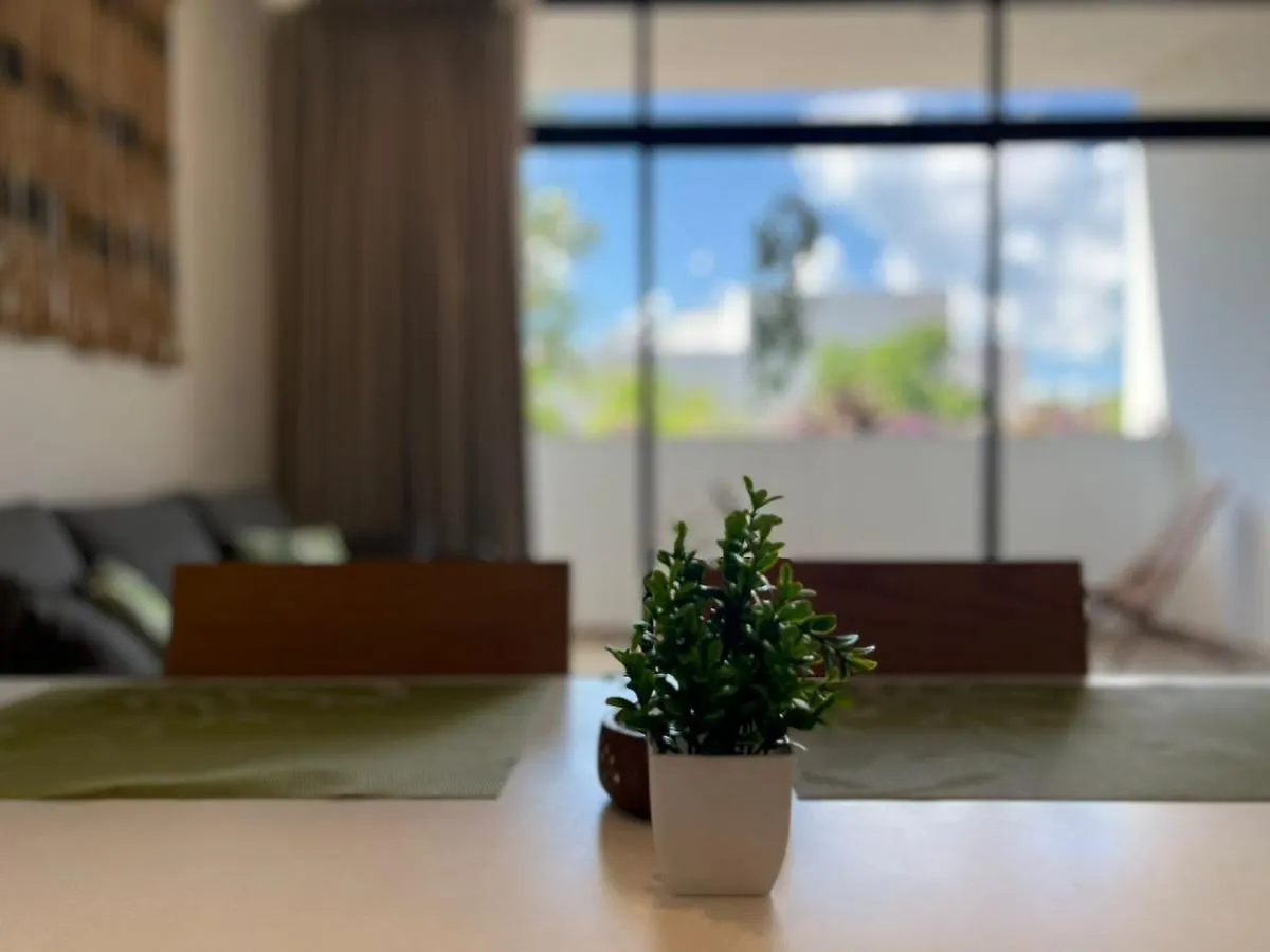 Moderno Y Espacioso Departamento En Aldea Zama Tulum Lägenhet