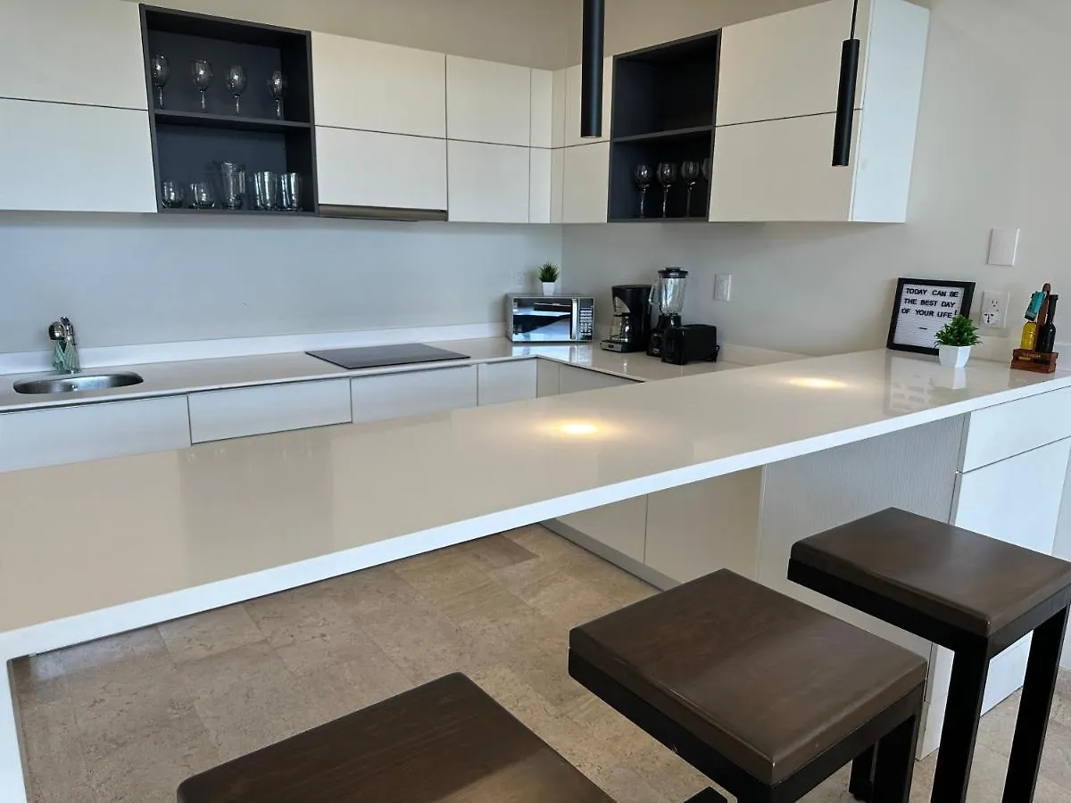 Moderno Y Espacioso Departamento En Aldea Zama Tulum Lägenhet
